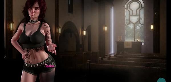  TREASURE OF NADIA 156 • Three gorgeous babes are sinful at the church